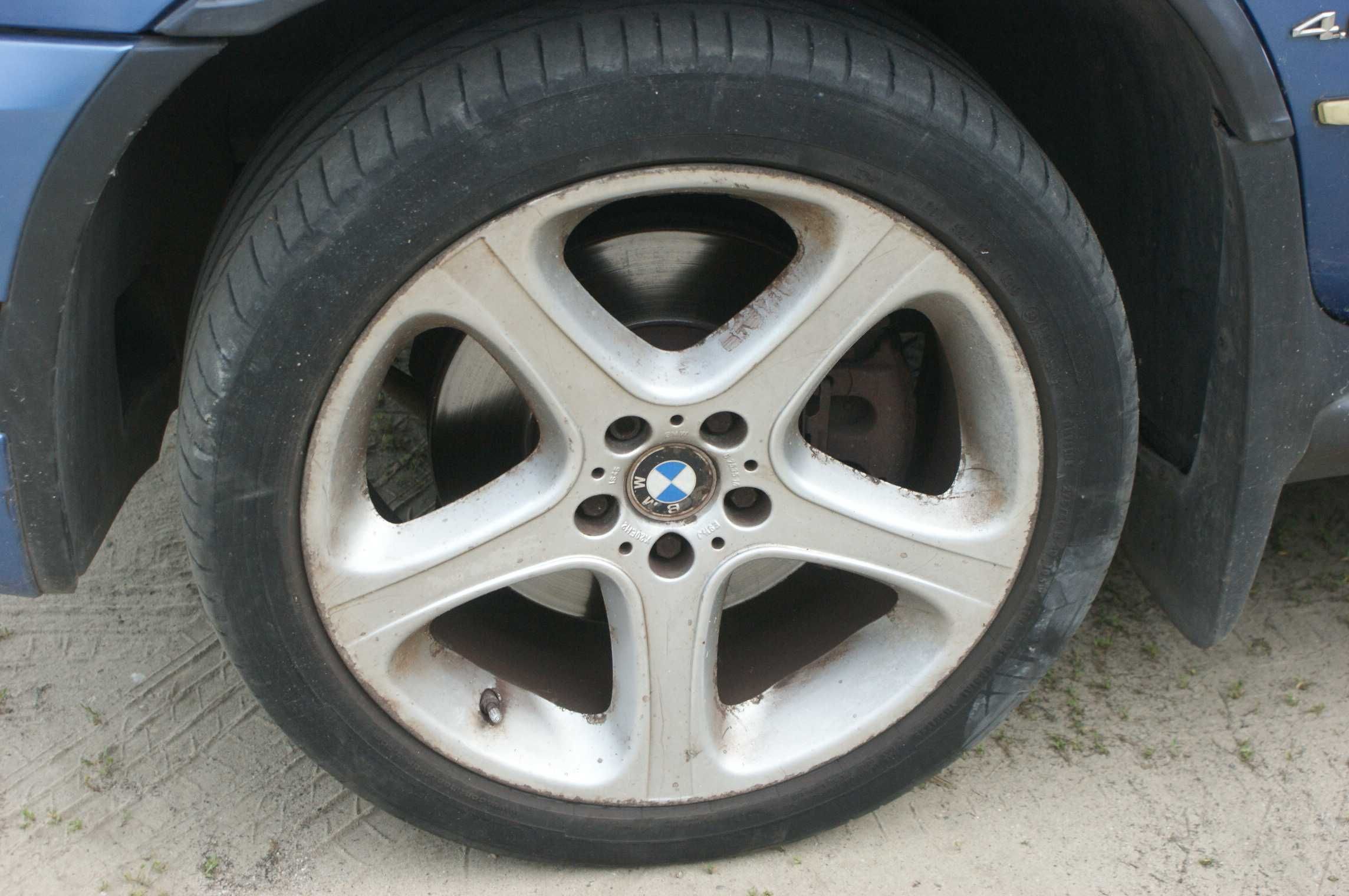 Felgi koła Bmw  x5 E53 4,6is styling wz 87 oryginał bmw 20 cali opony