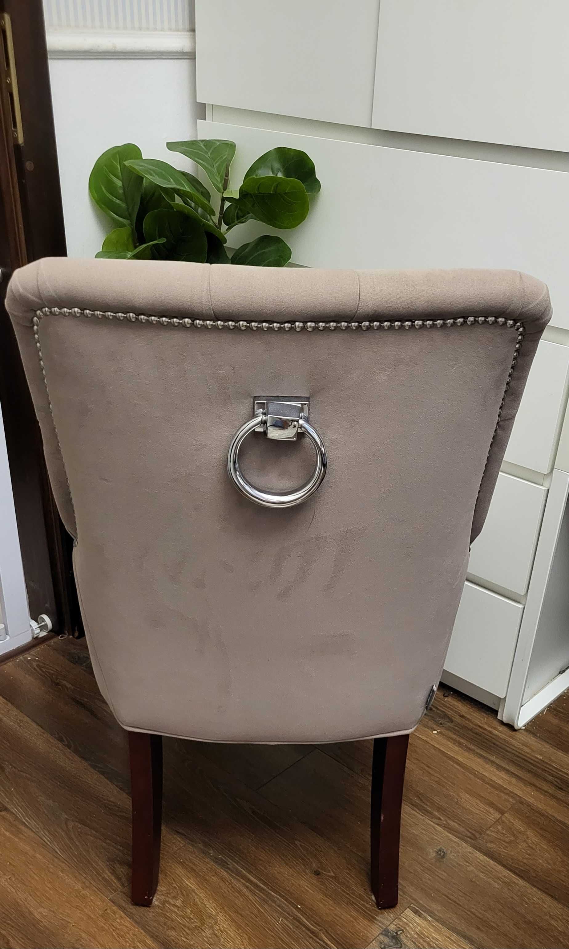 Krzesło, fotel tapicerowany- stan idealny używany