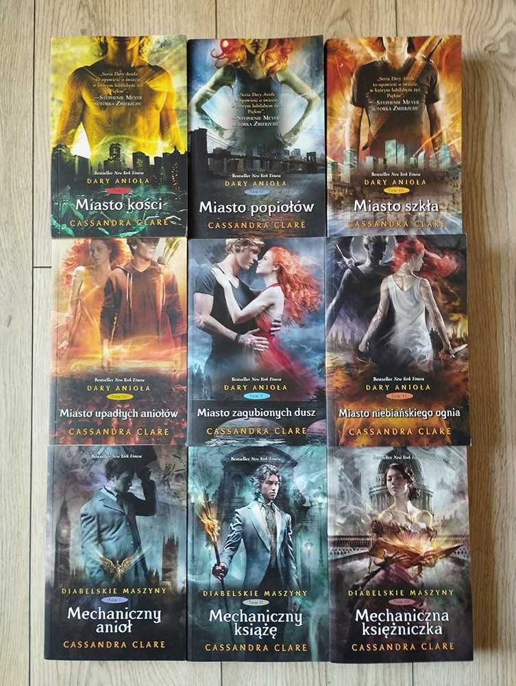 Cassandra Clare Dary Anioła Diabelskie Maszyny Kompletna seria