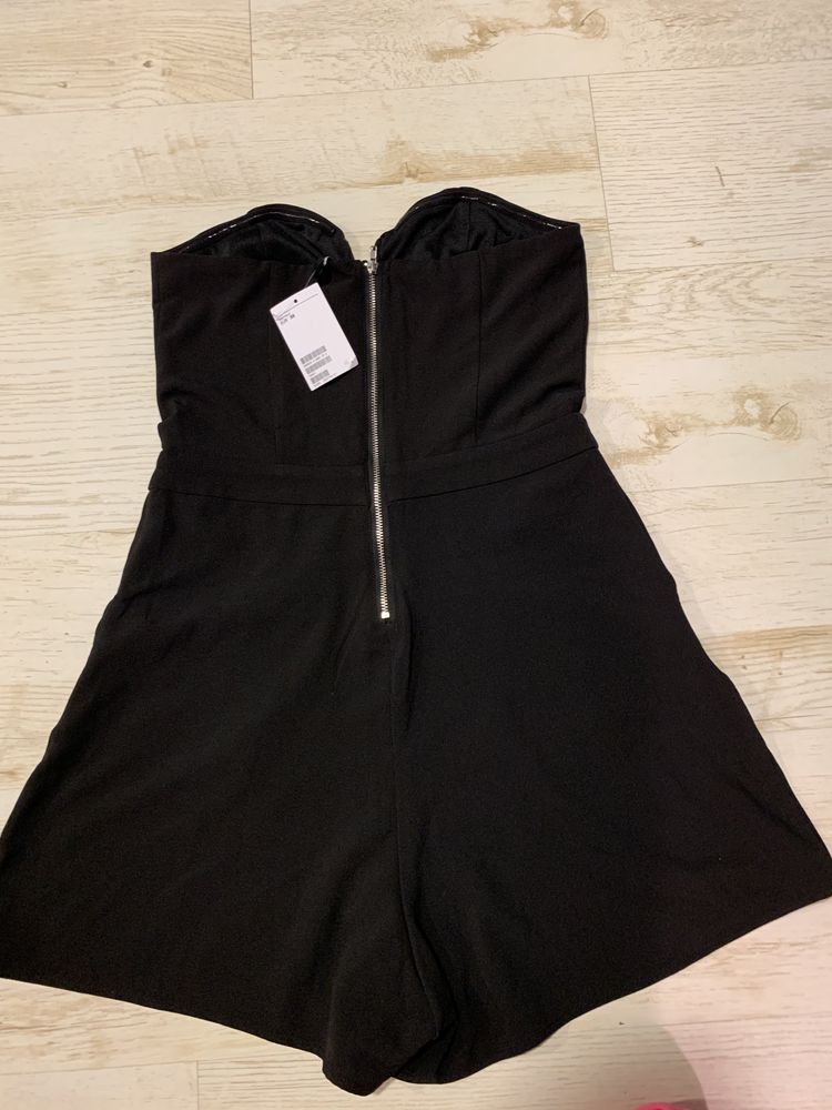 H&M kombinezon nowy czarny 38