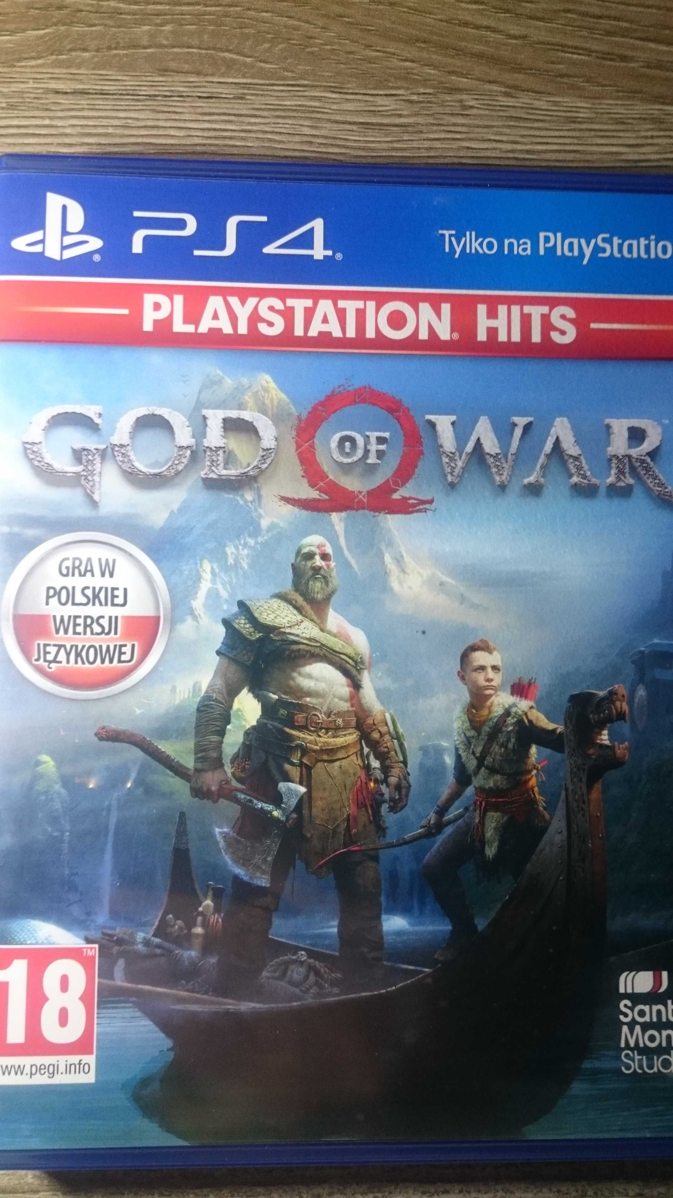 Gra God of War ps4 POLSKA playstation 4 last of us Wiedźmin assassins