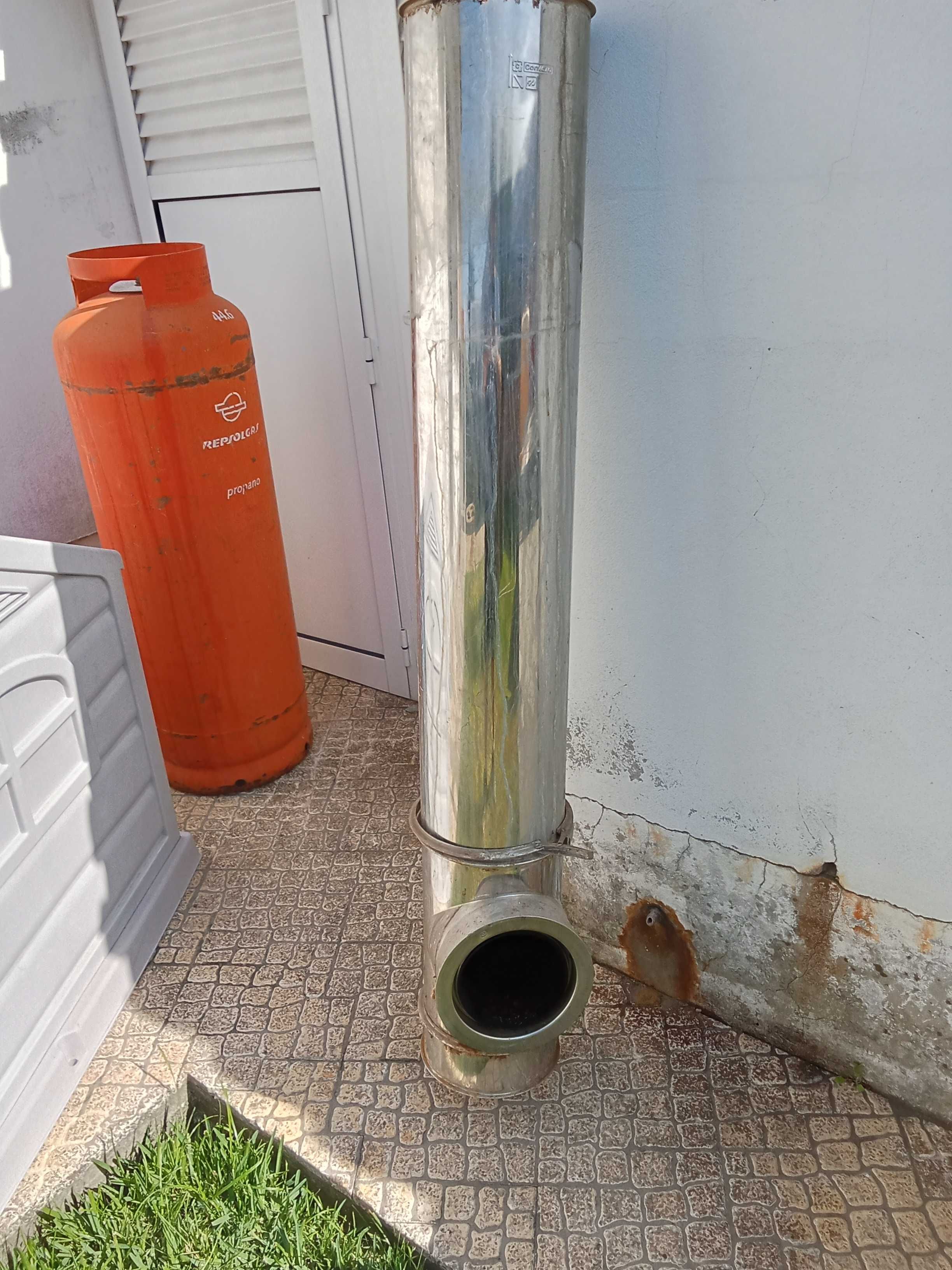 Caldeira esquecimento central e águas sanitárias a gasóleo
