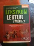 Leksykon lektur i wierszy - gimnazjum, obecnie podstawówka