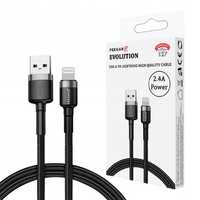 Feegar Kabel USB Lightning do iPhone przewód nylon