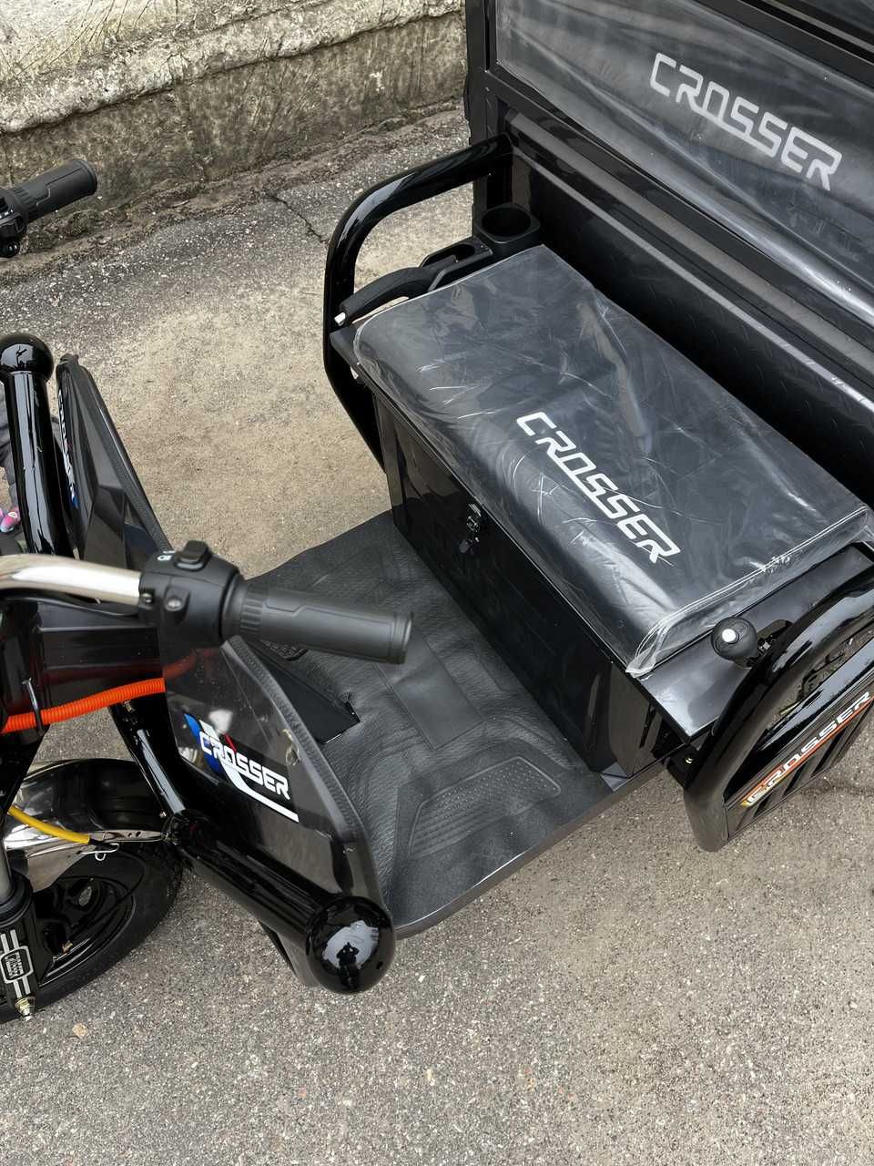 Скутер Crosser CARGO 12 грузовой/универсальный трицикл 800W 2025 Blue