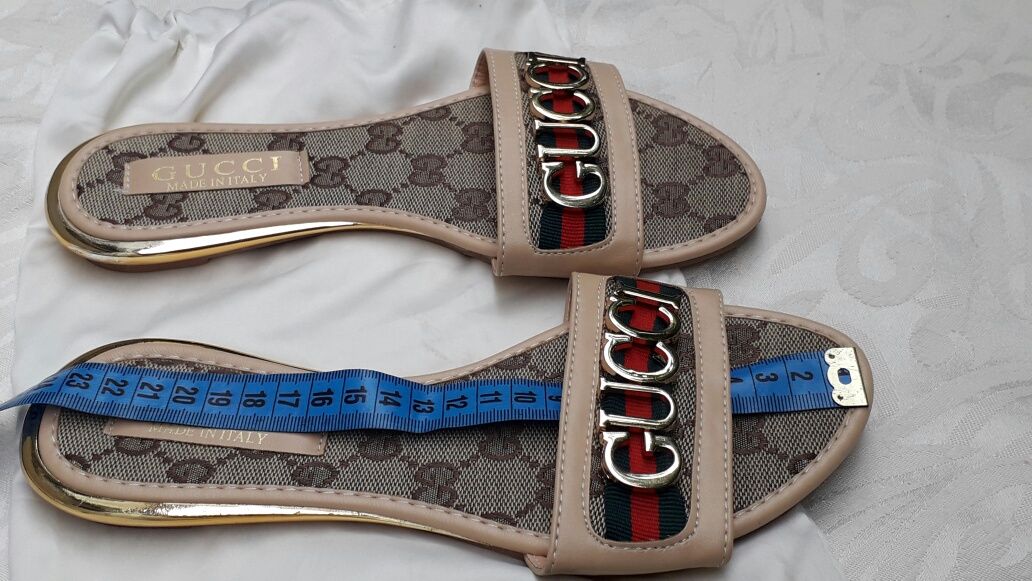 Шлепанцы тапочки  Gucci Размер 36  Евросток