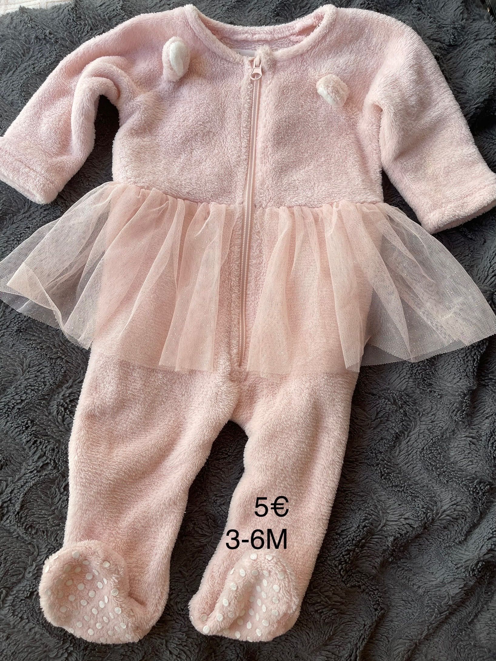 Roupa inverno menina bebe 3-6m