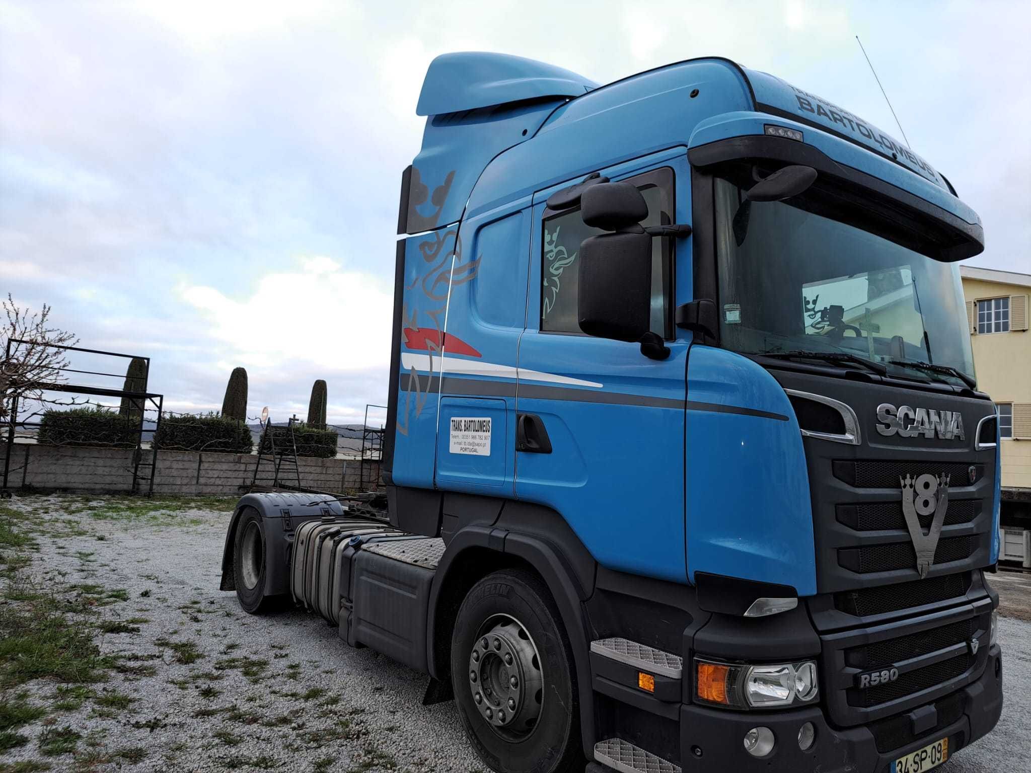 Scania R580 V8 Ano 2017