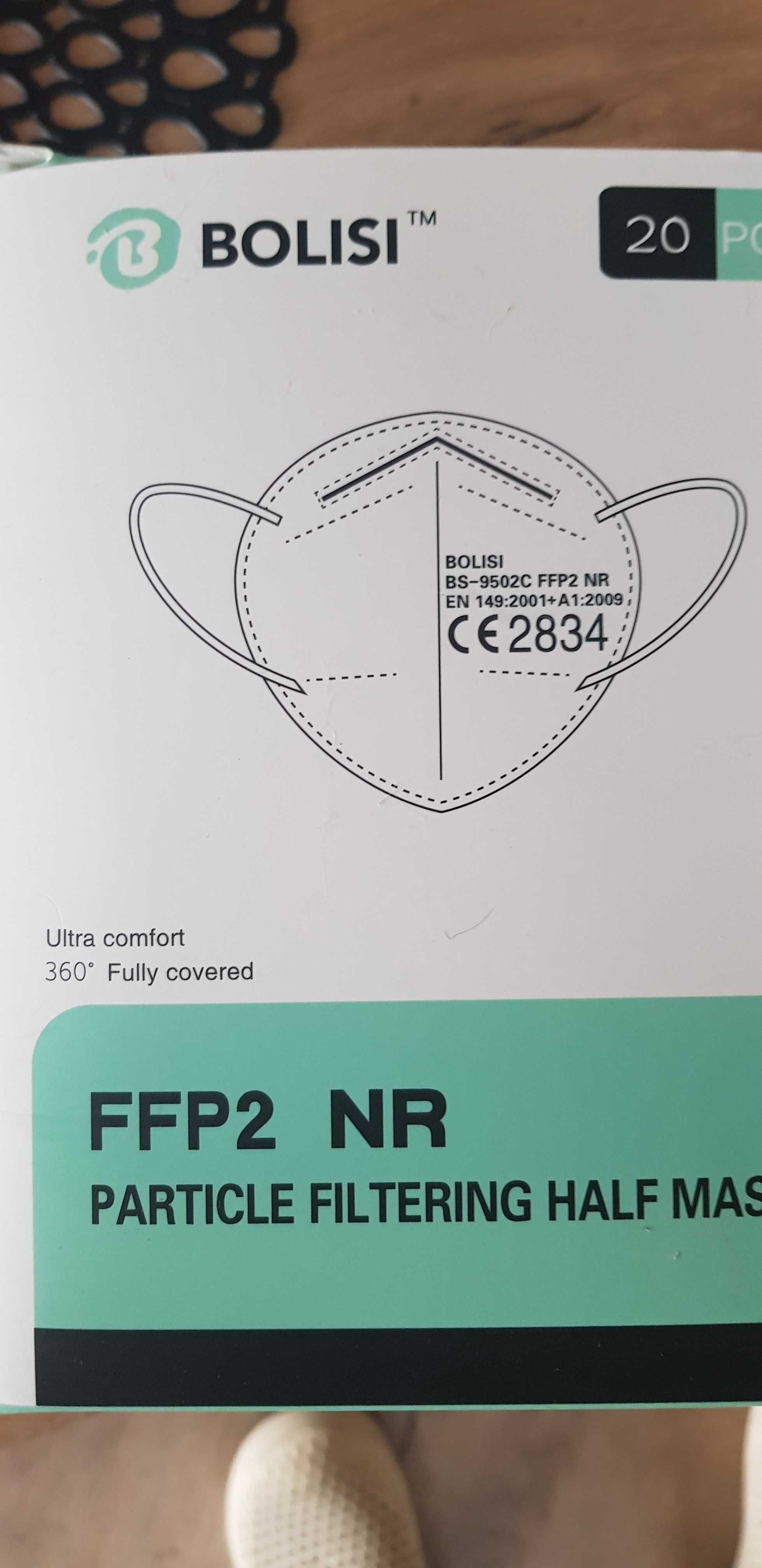 maski  z filtrem FFP2 Bolisi 15 szt