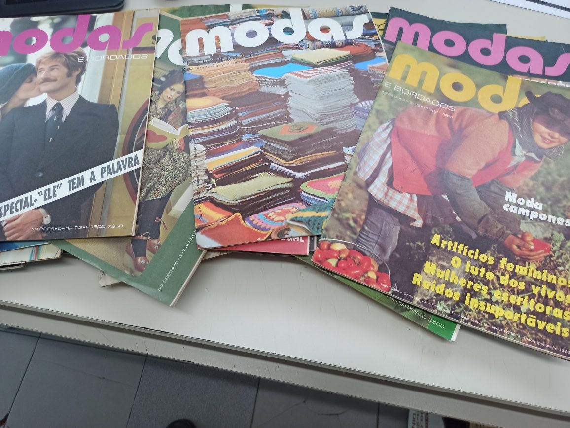 Revistas década 70 moda