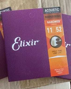 Акустичні струни на 6 струнну гітару