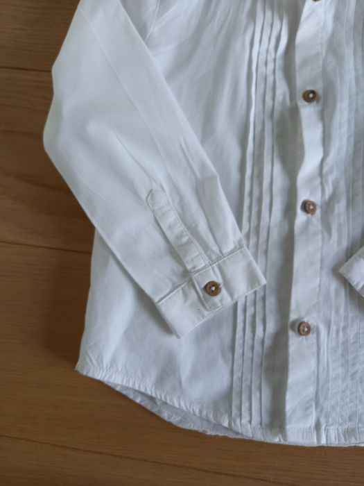 Koszula biała Newbie, rozmiar 104.