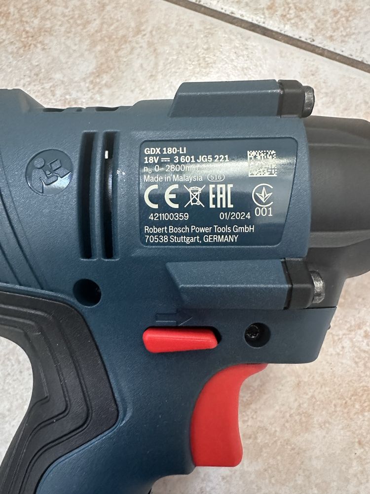 Klucz udarowy Bosch Professional GDX 180-LI 18V