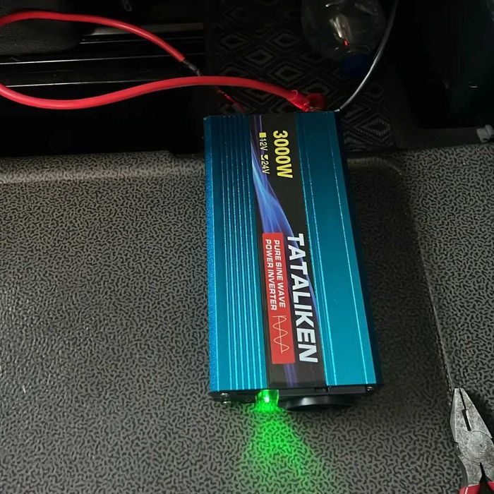 Эффективный мощный инвертор для дома с чистой синусоидой 3000 Вт