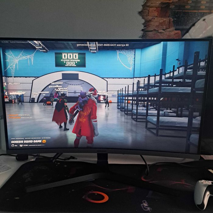 Monitor Samsung 27' Full Hd 144hz zakrzywiony Gamingowy !