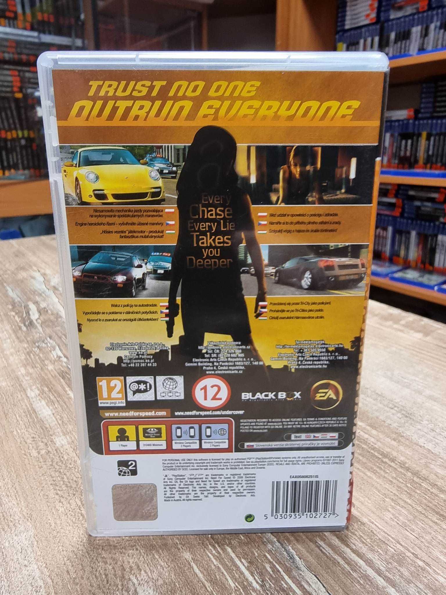 Need for Speed: Undercover PSP Sklep Wysyłka Wymiana
