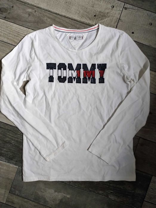 Tommy Hilfiger - longsleeve- bluzka jak nowa!