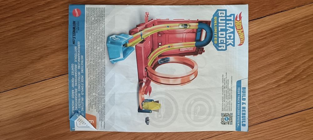 Pista hot wheels track builder tb 22 v1 launch