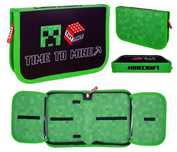 Piórnik potrójny Jumbo BW Minecraft AC3 ASTRA papiernicze ,153x254 mm