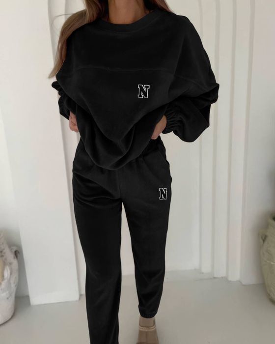 Жіночий костюм теплий велюр на плюшевій основі.Розміри 42-56