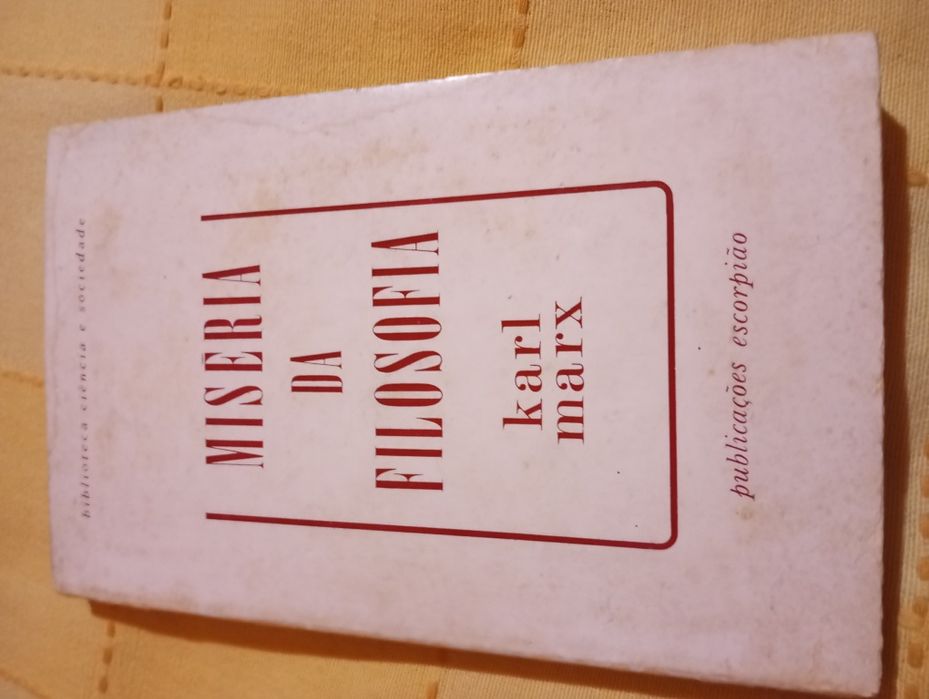 Karl Marx - A miséria da filosofia