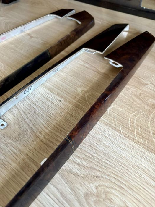 BMW 7 E65 E66 dekory listwy v12 intrasja drewno rarytas long