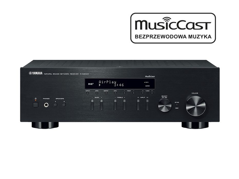 Amplituner Yamaha RN303D+Kolumny Indiana Line  Nota 550x