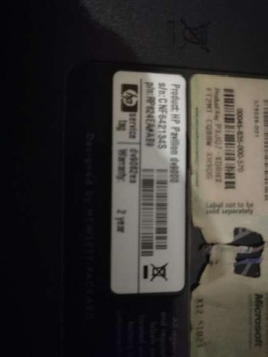 Hp dv9000 dv9500 - peças64286504952577122