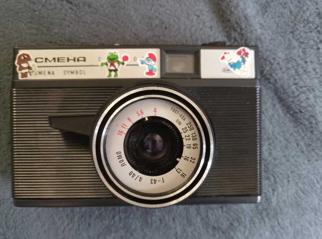 Aparat analogowy CMEHA SMENA SYMBOL – USSR ZSRR radziecki klasyk 35mm