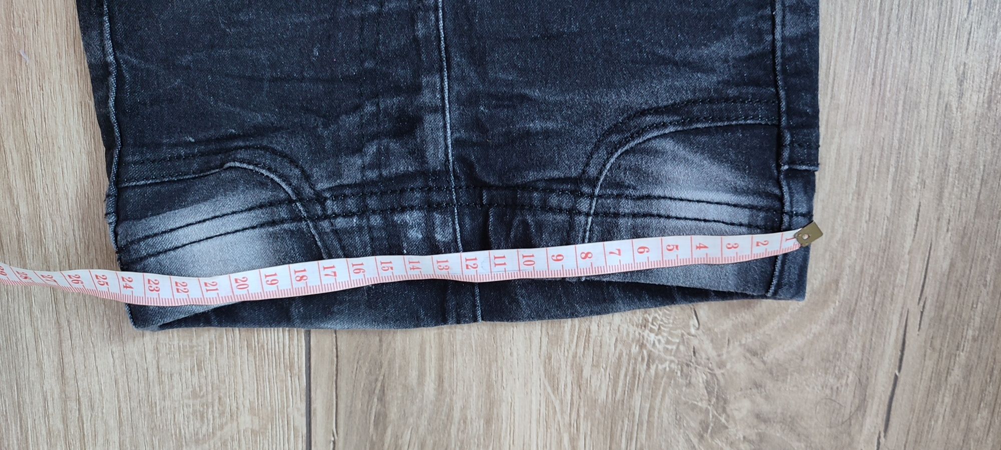 Spodnie legginsy jeansowe rurki 104 + bluzeczka