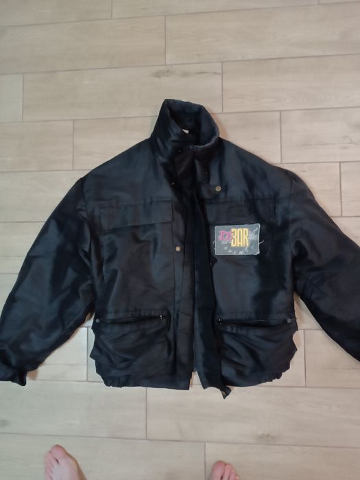 Байкерська куртка бомбер на зиму