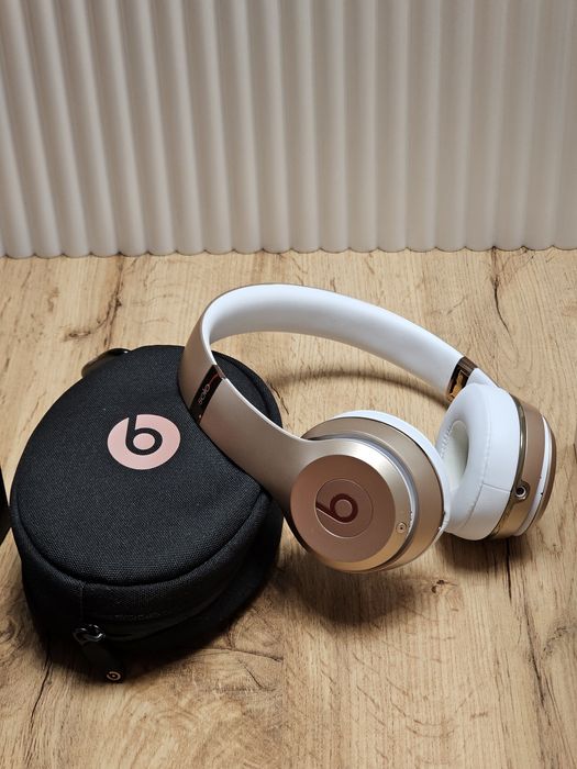 Słuchawki bezprzewodowe Beats by dr Dre Solo 3 Wireless Gold 3.0