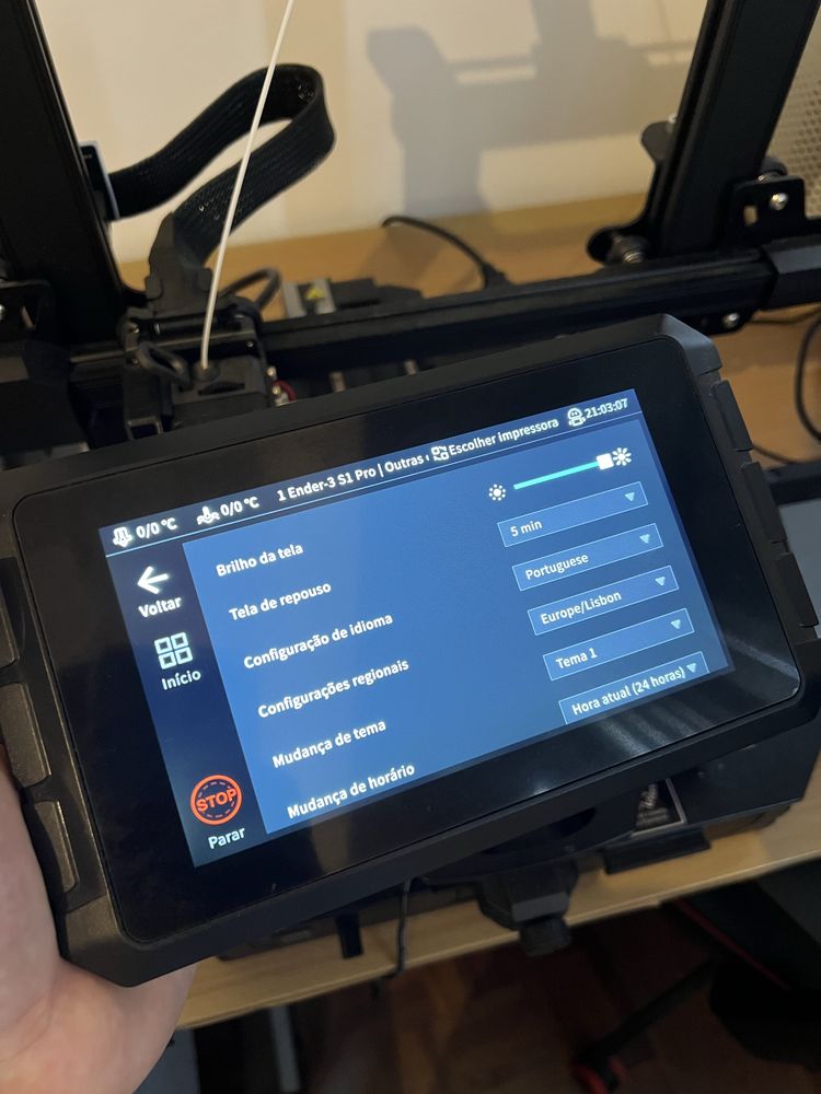 Ender 3 s1 pro impressora 3d