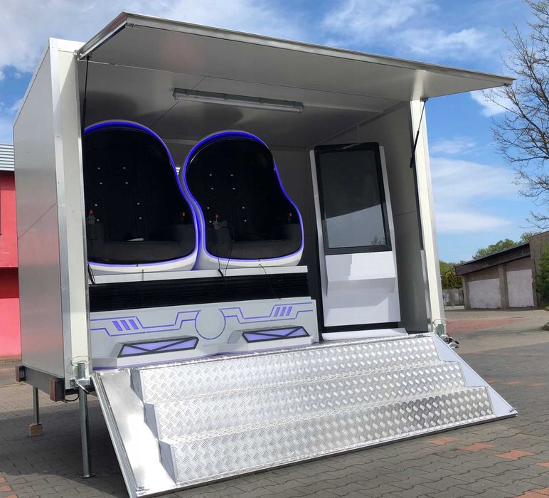 Nowa przyczepa gastronomiczna - do gier, kina! Pod klienta! OKAZJA!