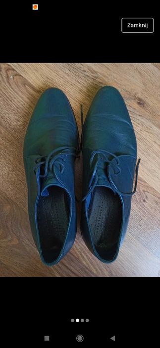 Pantofle męskie granatowe, firmy wojas, rozmiar 40