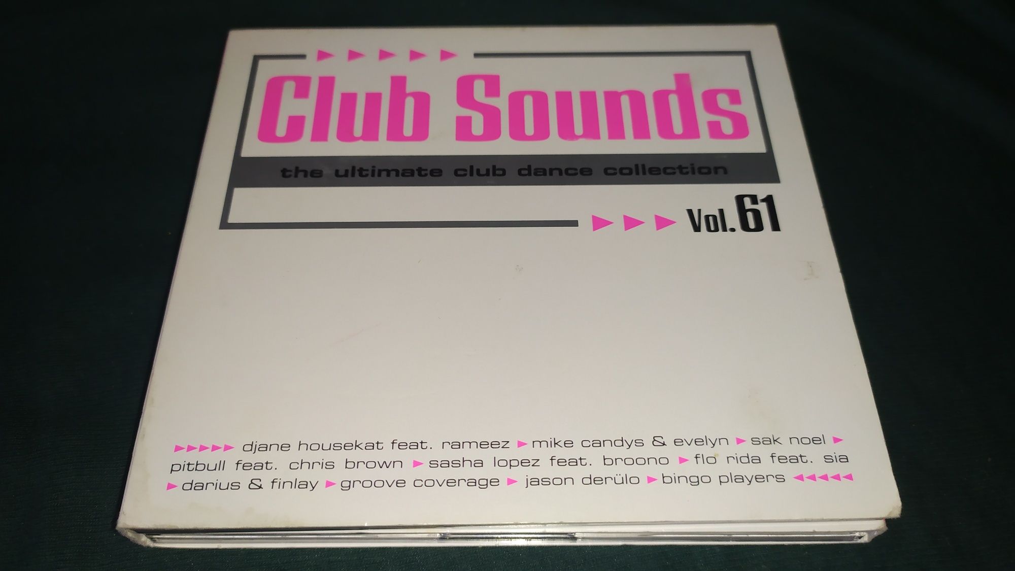 Club Sounds vol 61 trance techno house 2 cd