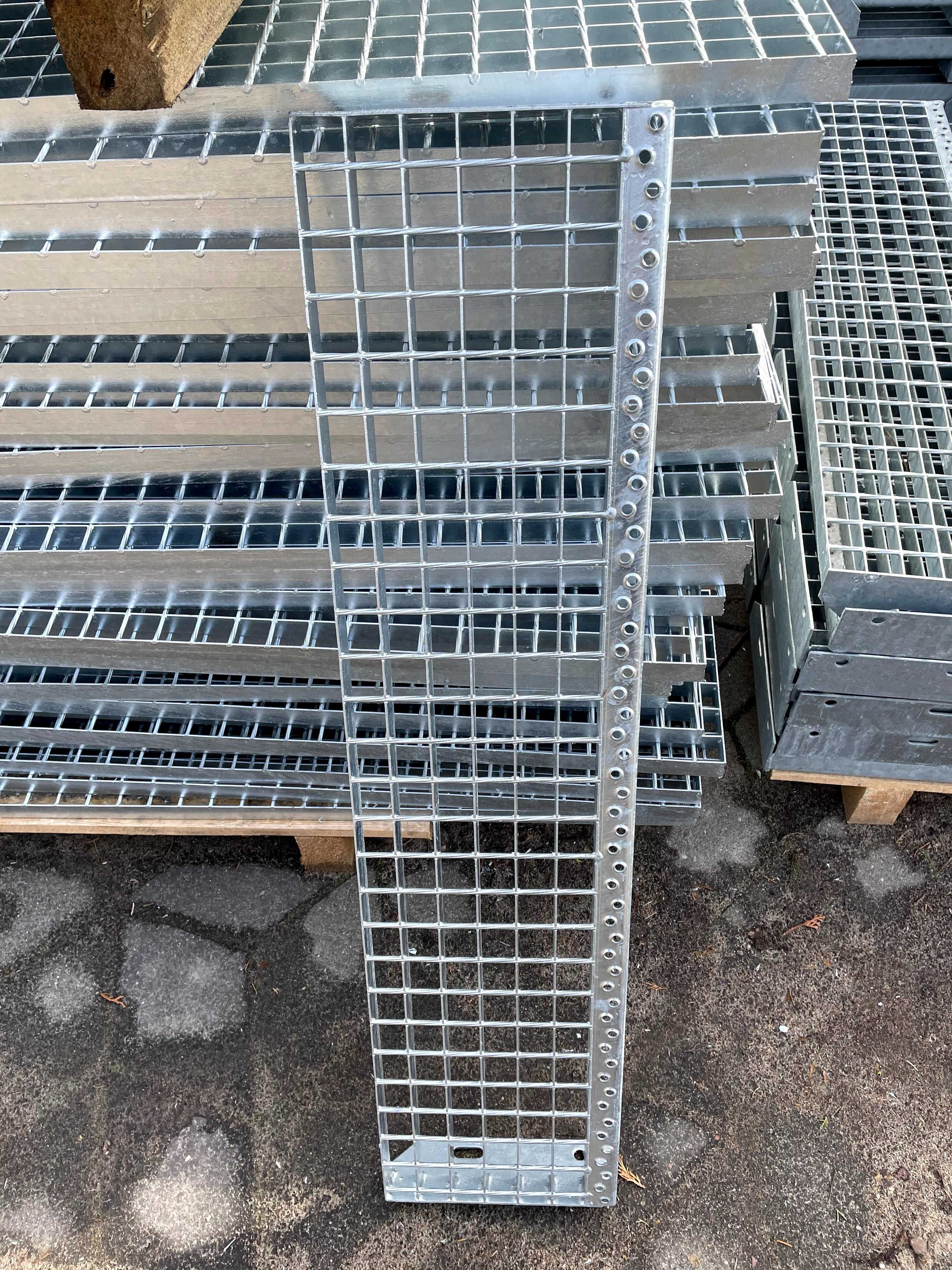 Stopień schodowy pomostowy WEMA schody 1000x240 wszystkie rozmiary