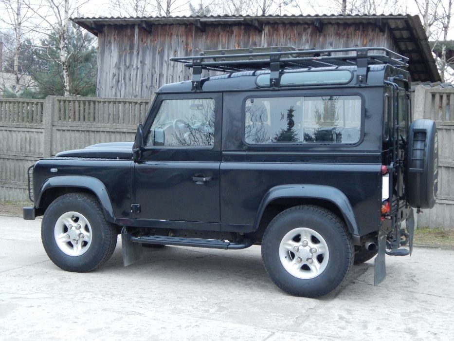 Bagażnik dachowy Land Rover Defender 90 z siatką