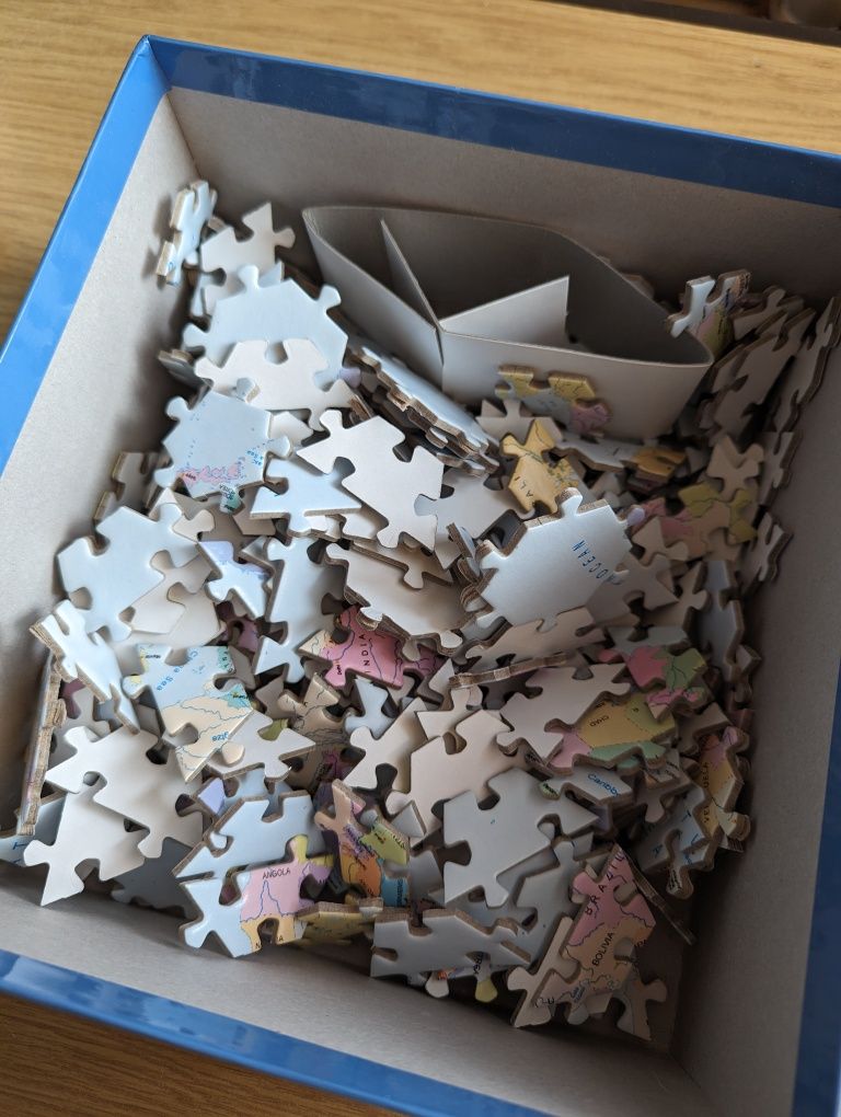 Puzzle 3D globus