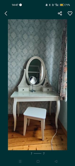 Toaletka Ikea Hemnes
