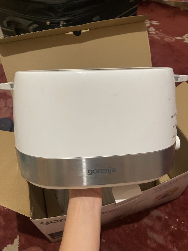Тостер Gorenje белый