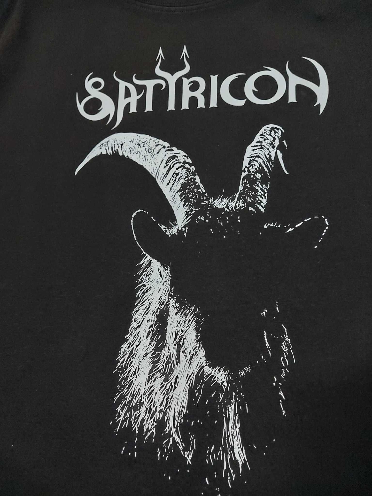 koszulka t-shirt satyricon black metal kozioł nieużywana XL