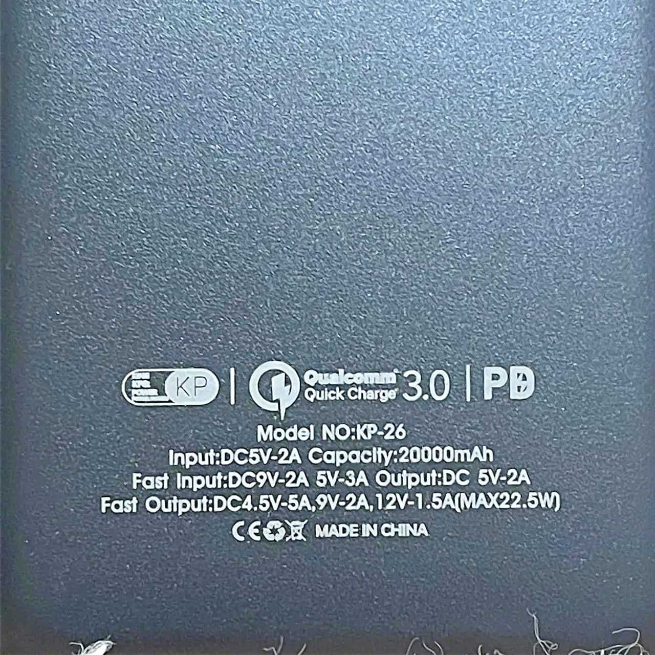 Повербанк швидкий, реальні 20000 mAh (павербанк, power bank, xiaomi)