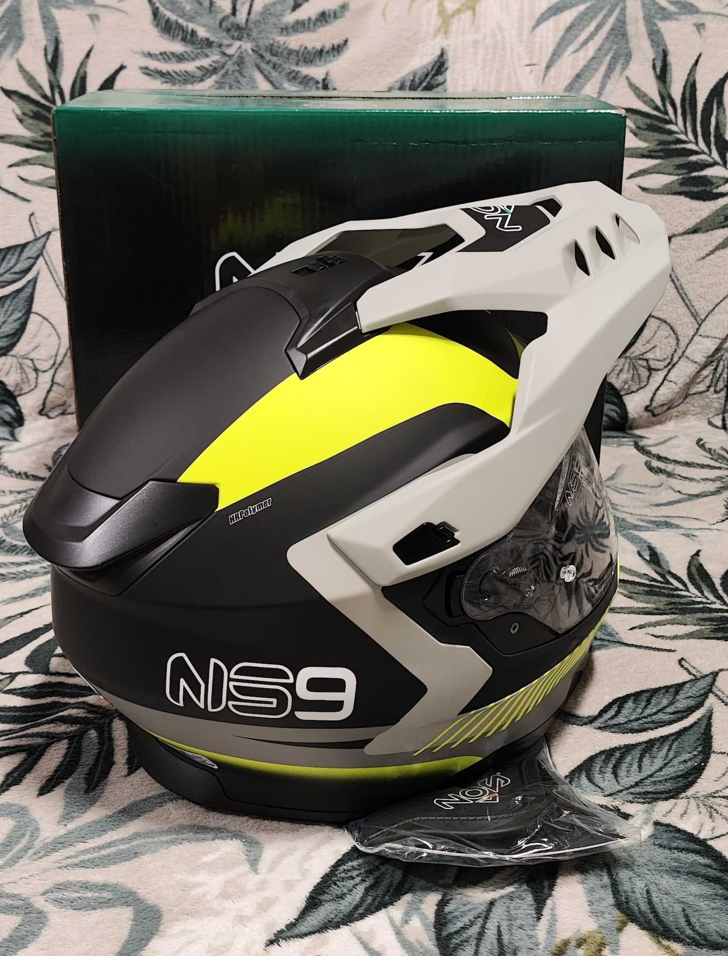 Kask ADV Enduro DualSport NOS NS-9 rozmiar XS S motocyklowy quad