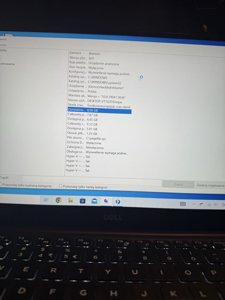 Laptop Dell XPS i5 profesjonalny