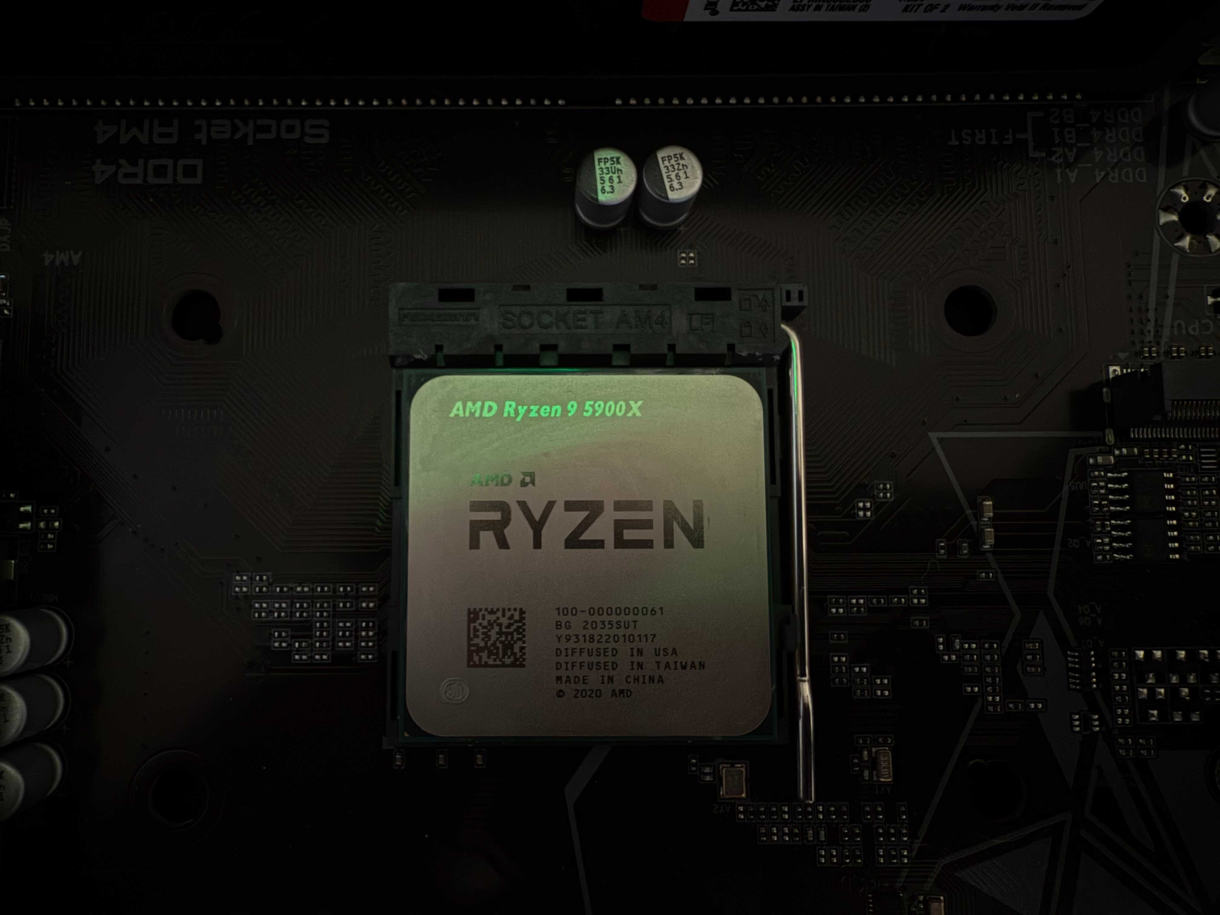 Игровой комплект Ryzen 9 5900x + B550 + 32 gb DDR4. Идеальный вариант