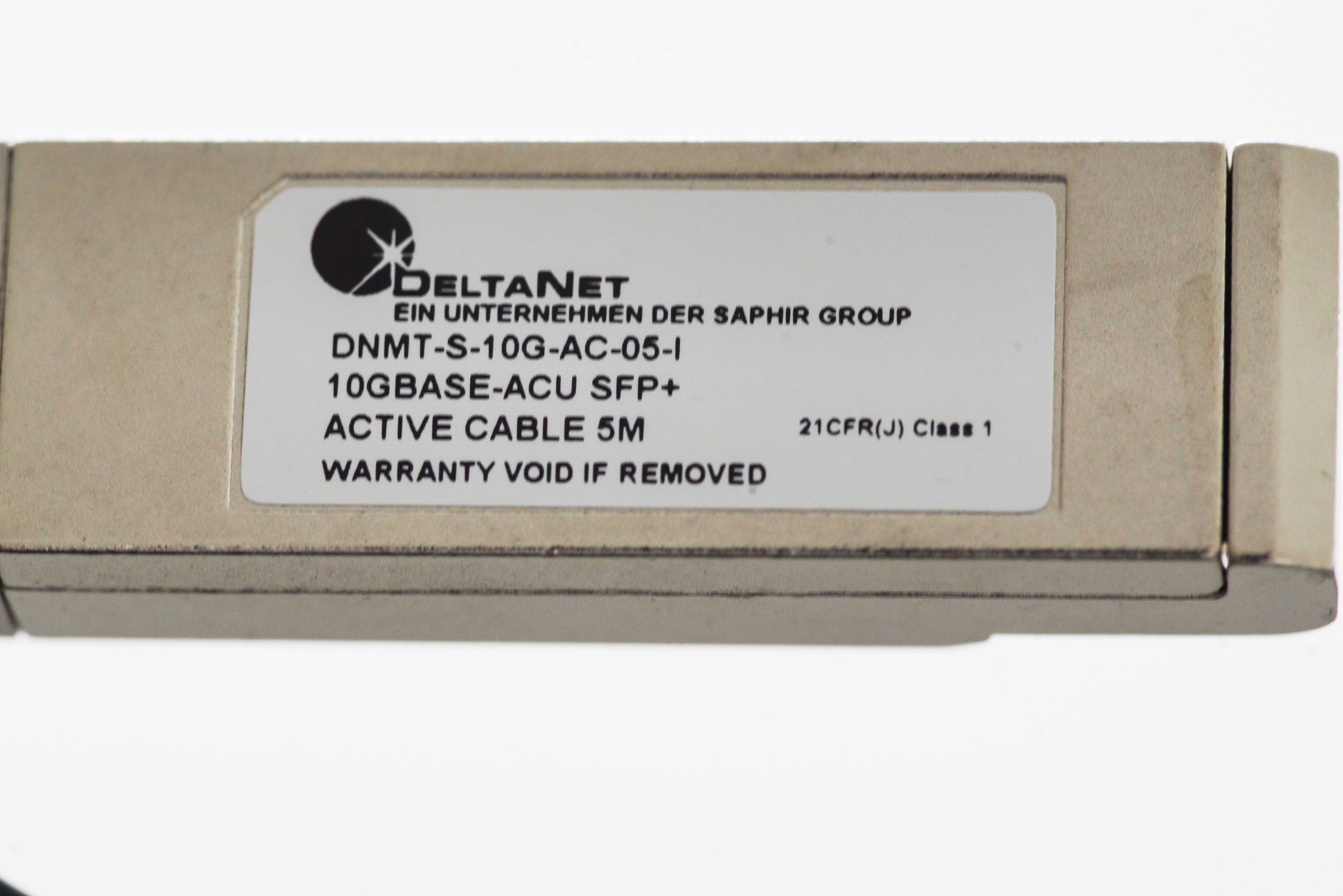 4x SFP+ 10Gbit DAC Active Cable 5m – DeltaNet DNMT-S-10G-AC-05-I