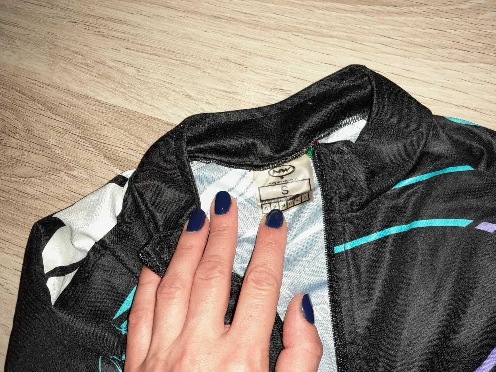 Koszulka rowerowa kolarska damska Northwave XS, kieszonki
