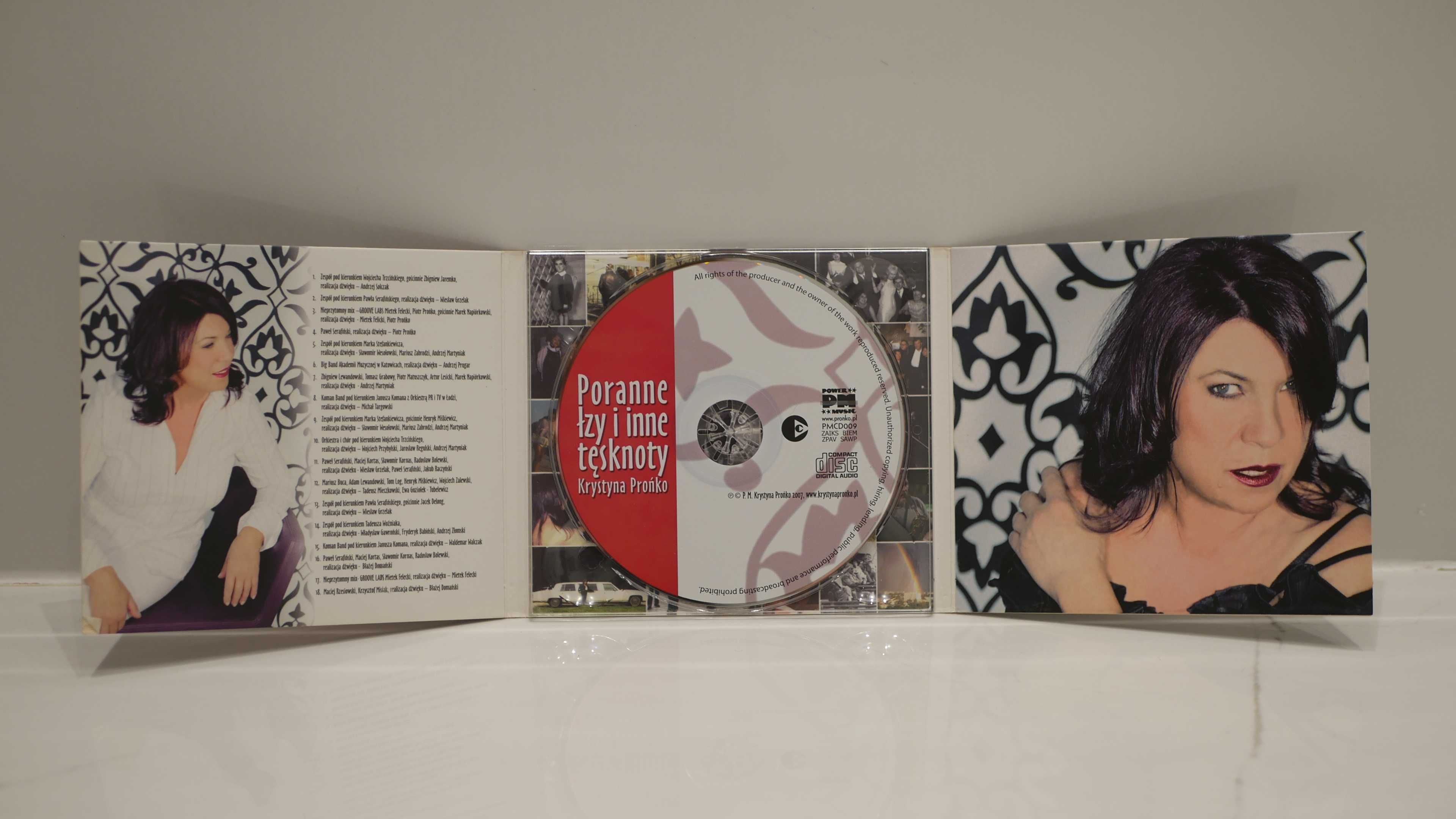 Płyta CD Krystyna Prońko Poranne Łzy i Inne Tęsknoty Autograf