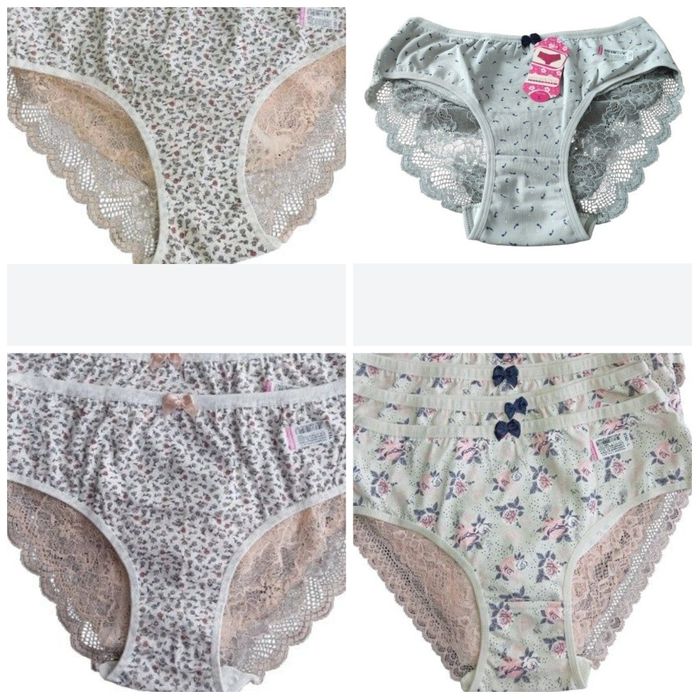 Majtki damskie rozmiar 2XL bawełna 95%